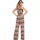Déguisement années 70 marron femme, Taille: Medium, image 3