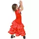Rode flamenco danseres kostuum voor meisjes, Maat: 4–6 jaar (110–120 cm), image 3