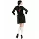 Zwart gothic schoolmeisje kostuum voor vrouwen, Maat: Large, image 3
