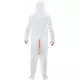 Déguisement licorne blanche et multicolore adulte, Taille: X-Large, image 3
