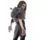 Déguisement loup garou luxe fille, Taille: 8–10 ans (140 cm), image 3