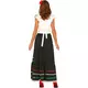 Lang Mexicaans kostuum voor dames, Maat: X-Large (44–46), image 3