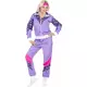 Déguisement survêtement années 80 femme, Taille: Large, image 3