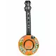 Banjo gonflable hippie orange, Couleur: Vert, image 4