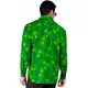 Heren St. Patrick's Day klavertjevier shirt met lange mouwen, Maat: XX-Large, image 3