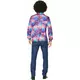 Psychedelisch disco overhemd voor heren, Maat: X-Large, image 4