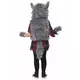 Déguisement loup garou gris luxe fille, Taille: 4–6 ans (116 cm), image 4