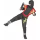 Gele en rode draak ninja outfit voor jongens, Maat: 10–12 jaar (130–140 cm), image 4