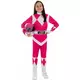 Déguisement Power Ranger™ rose enfant, Taille: 3-4 ans, image 3