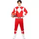 Power Ranger™ kostuum rood volwassene, Maat: Medium, image 3
