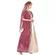 Vermomming van middeleeuwse prinses in roze en wit voor dames, Maat: Large, image 3
