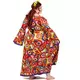 Déguisement robe hippie grande taille femme, Taille: XXX-Large, image 4