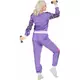 Déguisement survêtement années 80 femme, Taille: X-Large, image 4