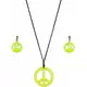 Hippie accessoires set voor volwassenen, Kleur: Groen, image 4