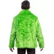 Groen bontjas voor volwassenen, Maat: Medium, image 3
