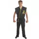 Zwart karate studentenkostuum voor volwassenen, Maat: Small, image 4